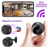 GOWENIC Indoor Security Camera, 1080p WiFi Home Smart Camera, Indoor Security Camera with Night Vision Monitor Monito for iOS for Android App