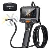 Dual Lens Articulating Borescope with Light, Elecshion 5