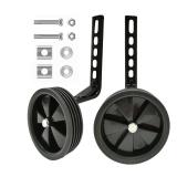 Mehome Bike Training Wheels for 12 14 16 18 20 Inch. Training Wheels for Kids Bike is Heavy Duty. Bicycle Training Wheels is Suitable Single Speed Kids Bike(Black)