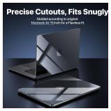 Soonjet for MacBook Air 15 inch Case M3 M2 2024 2023 [100% Ultra Clear] [Outshine Bare Beauty] Hard Shell Protective Cover for Laptop Model A3114 A2941   Crystal Clear