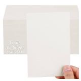 300 Sheets Linen Invitation Cardstock/5 x 7 Heavy Weight Printer Paper Cardstock 92lb 250GSM Thick Paper Card Stock for for Invitations, Greeting Cards Making, Postcards, Photos