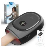 COMFIER Smart Hand Massager Machine,APP Control,Hand Massage with Heat and Compression,Massager for Arthristis,Carpal Tunnel,Hand Wrist Finger Massager,3 Heat Levels&3 Intensities,Gifts for Women,Men 