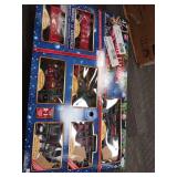 BATTERY OPERATED G-GAUGE CHRISTMAS SET - SANTA EXPRESS, SET INCLUDE 47 PIECES - Retail $69