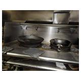 Commercial Natural Gas WOK W/ 6 Burners