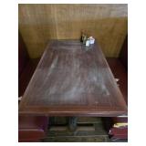 (4) Assorted 46in Restaurant Style Tables