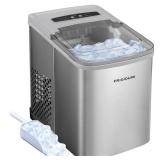 Frigidaire Countertop Ice Maker, Compact Machine, 26 lbs per day, Stainless - Retail: $103.41