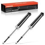 A-Premium Pair (2) Suspension Shock Strut Absorbents Compatible with Mitsubishi Outlander 2007 2008 2009 2010 2011 2012 2013, Rear Driver and Passenger Side