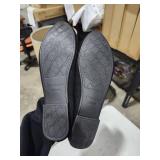 Stunner Upgrade Women Cute Slip On Ballet Shoes Classic Soft Solid Comfortable Pointed Toe Flats Black 41(8.5)