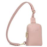 INICAT Travel Small Sling Bag Crossbody Bags for Women 1 Liter(Pink)