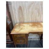 Vintage writers desk 31 x 46 x 18 in