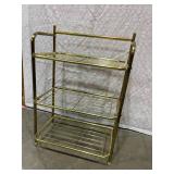 Brass shelf 28 x 19 x 12 in