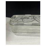 Federal glass refrigerator dish