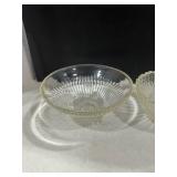 Glass candy dishes