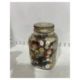 Jar of buttons