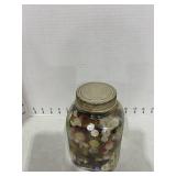 Jar of buttons