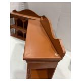 2 Wooden hanging shelves 14.5x19.5x5