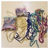 large lot of assorted stranded jewelry beads