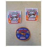 Hesston rodeo patches