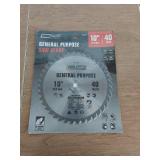 10in Saw Blade - 40 Teeth - C2 Carbide Teeth