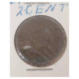 1864 2 Cent coin