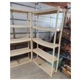 2 shelf units