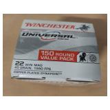 Winchester 22 Win Mag 45gr ammo