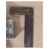 Stanley No 95G Butt Gauge, Square and Collett Engineering Dovetail Marking Gauge