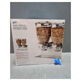 Zevro by Honey Can Do Designer Edition Double 17.5-Oz. Cereal Dispenser - Retail: $318.99