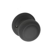 Copper Creek CK2090BC Colonial Door Knob, Dummy Function, 1 Pack, in Black