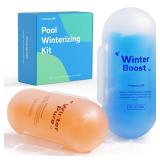 3 in 1 Winter Closing Kit - Pool Winterizing Kit for Above Ground Pool and inground Pools, Easy to Use - Up to 30,000 Gallon