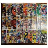 Web of Spider-Man Lot of 30 Comic Books #33-126 plus Annuals #1-4 1987-1995