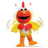 Just Play Sesame Street Chicken Dance Elmo Feature 13 Inch Plush, Interactive Singing and Dancing Plush, Stuffed Animal. Kids Toys for Ages 2 Up