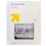 Premium Plastic Forks - 48ct - up & upâ¢