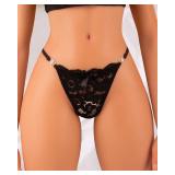 Banamic Women G-String Thongs Panties T Back Breathable Sexy Underwear XL