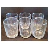 Set of six Juice Glasses