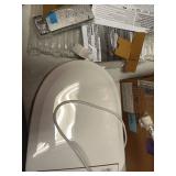 TOTO¨ WASHLET¨ S350e Electronic Bidet Toilet Seat with Auto Open and Close and EWATER+¨ Cleansing Round Cotton White - SW583#01 - Retail: $1,227.10