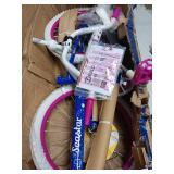 Huffy Sea Star Kids Bike, 20" Wheels, Ages 5-12 Years, Streamers, Blue/Pink