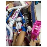 Huffy Sea Star Kids Bike, 20" Wheels, Ages 5-12 Years, Streamers, Blue/Pink