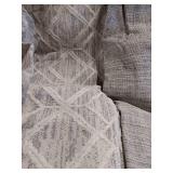 nuLOOM 10x14 Ansley Moroccan Tassel Area Rug, Light Grey, High-Low Textured Bohemian Design, Plush High Pile, Stain Resistant, For Bedroom, Living Room, Hallway, Entryway - Retail: $362.32