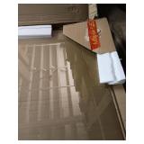 Lorell Chairmat Tempered Glass 44 Wx50 Lx1/4 H Clear 82834 - Retail: $181.66