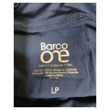 BARCO One 5206 5 Pocket Knit Waist Cargo Pant (Indigo, Large Petite)