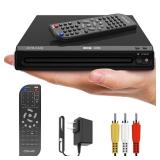 Craig Compact DVD/JPEG/CD-R/CD-RW/CD Player with Remote (CVD512a), NO HDMI Connection