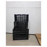 4 Storage Crates