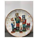 (2) Williams Sonoma Christmas Plates