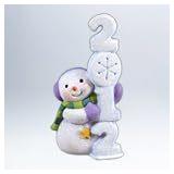 Hallmark 2012 Keepsake Ornaments QX 8284 Frosty Fun Decade #3