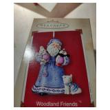 2002 Woodland Friends (Animals) Hallmark Keepsake Christmas Tree Ornament - QX8536