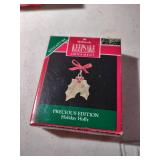 1992 precious edition holiday Holly miniature