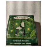 Hallmark Ornament Ice Block Buddies White Seal Miniature In Box 2000