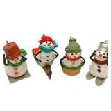 2000 Race Down Main Street (The Snowman of Mitford) Hallmark Keepsake Christmas Tree Ornament - QXI5244