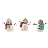 1999 The Snowmen of Mitford Hallmark Keepsake Christmas Tree Ornament - QXI8587